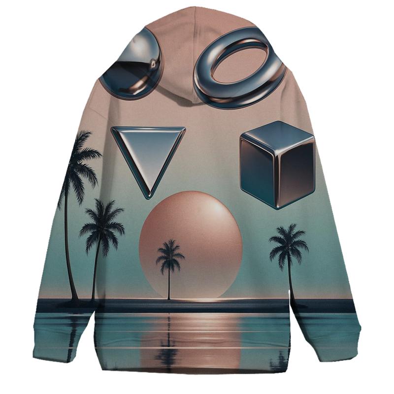Chrome Mirage Sunset hoodies fashion