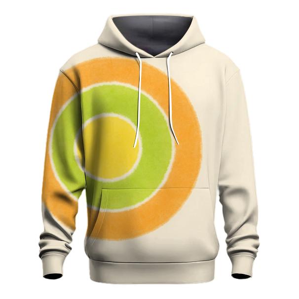 Citrus Off Center Bullseye premium hoodies