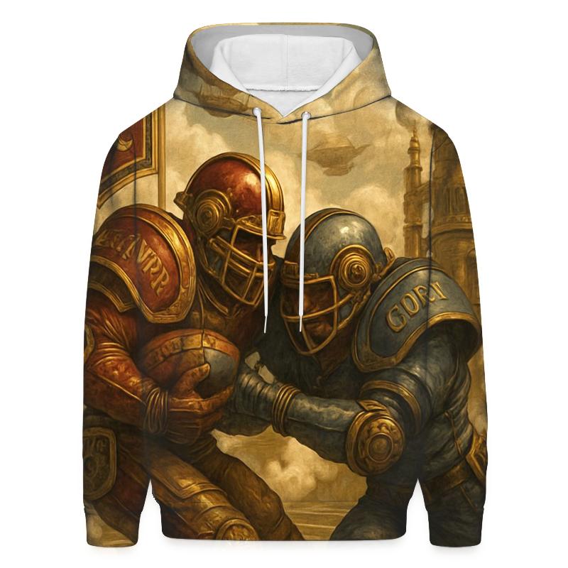 Victorian Steamfield Duel embroidered hoodies