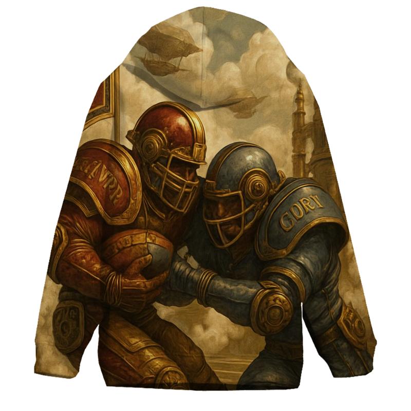 Victorian Steamfield Duel embroidered hoodies
