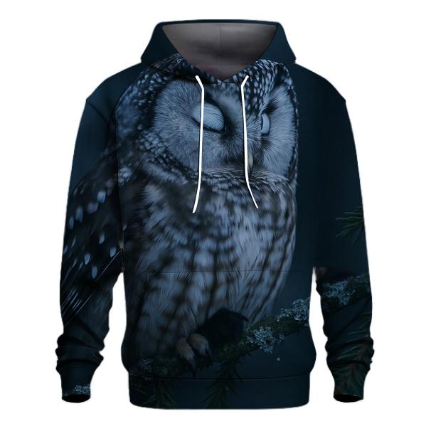 Boreal Drift Boreal Owl pullover hoodies