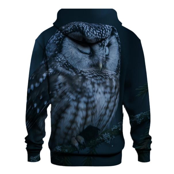 Boreal Drift Boreal Owl pullover hoodies