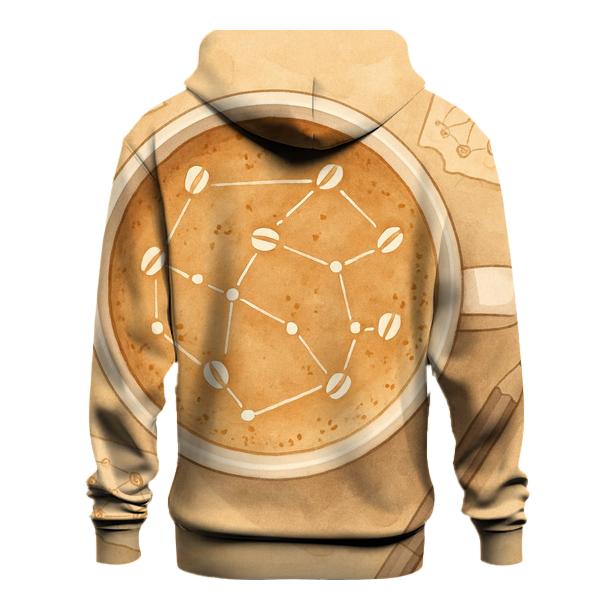 Latte Constellation Map hoodie styles