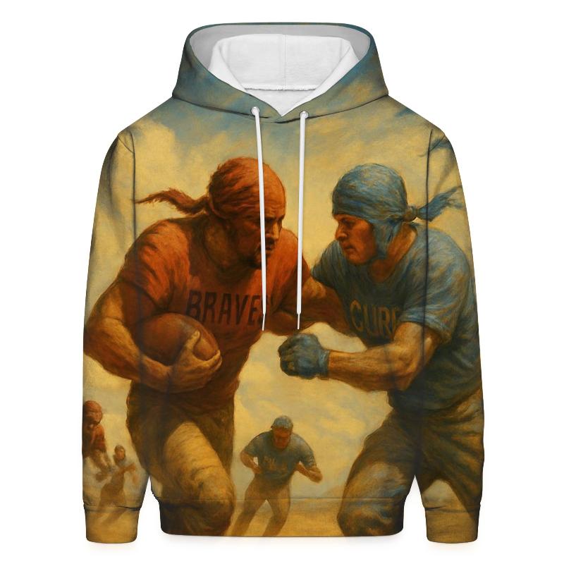 Desert Storm Showpiece embroidered hoodies