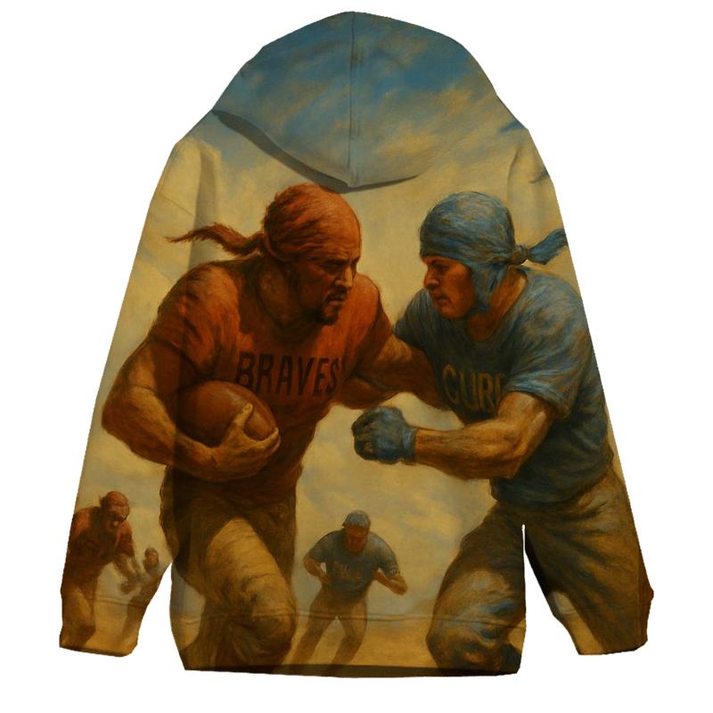 Desert Storm Showpiece embroidered hoodies