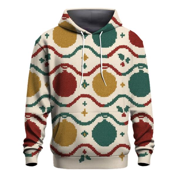 Ornament Ribbon Tapestry Design printed hoodies