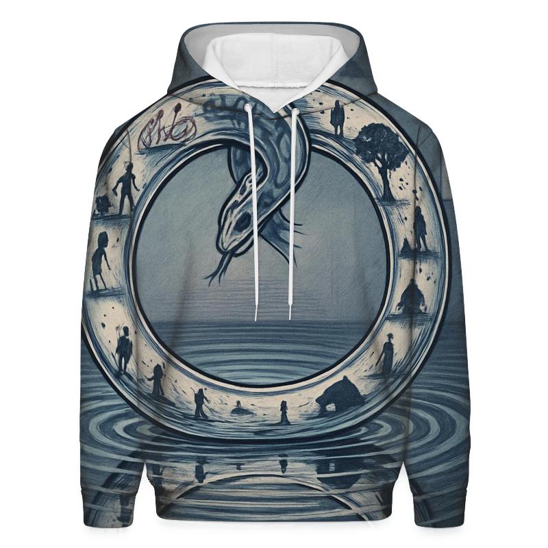 Mirror Of Echoes Ouroboros hoodies fashion