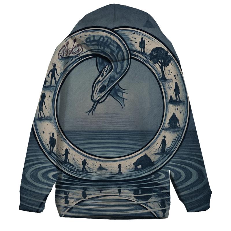 Mirror Of Echoes Ouroboros hoodies fashion