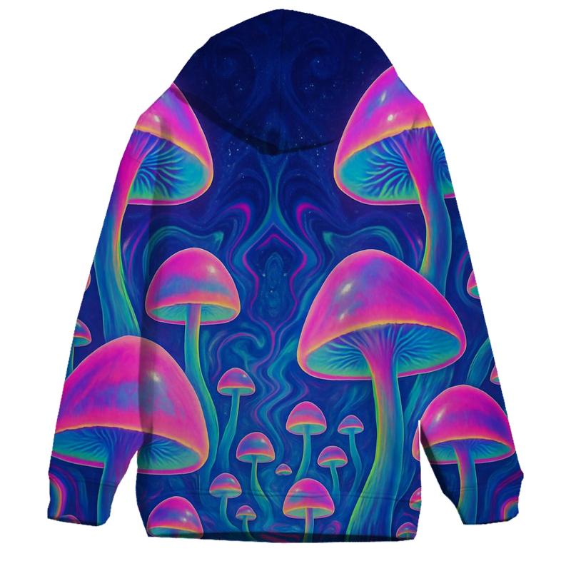 Psychedelic Mushroom Galaxy hoodie styles