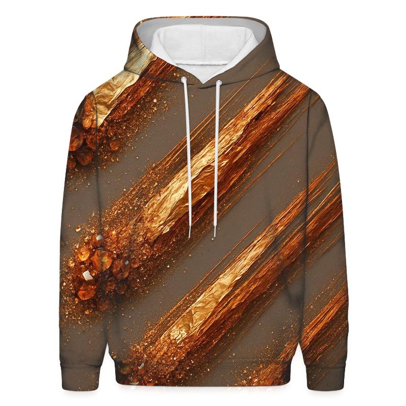 Bronze Meteor Trail lightweight hoodies