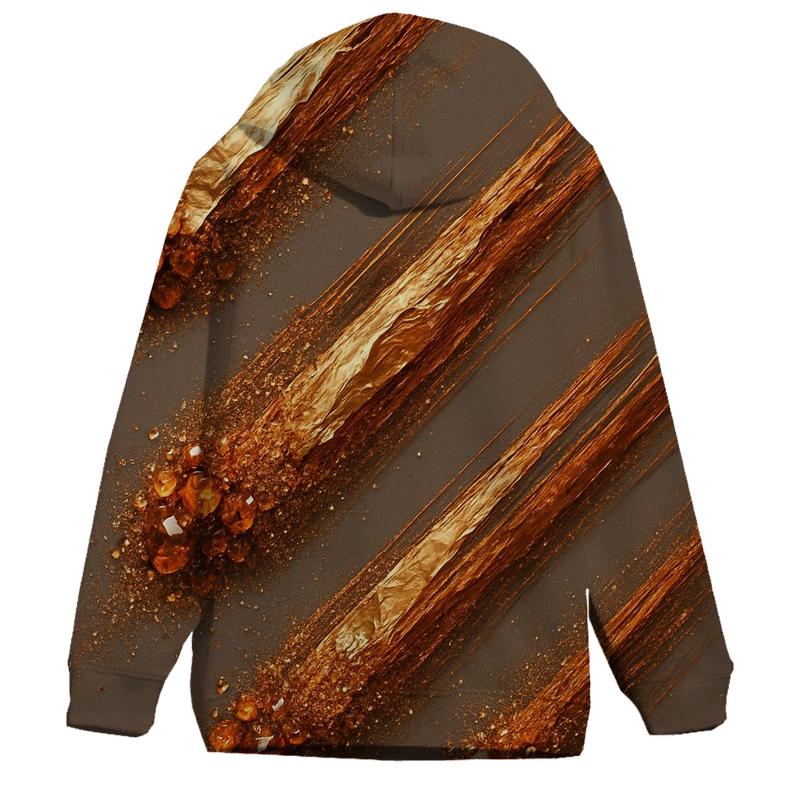 Bronze Meteor Trail lightweight hoodies