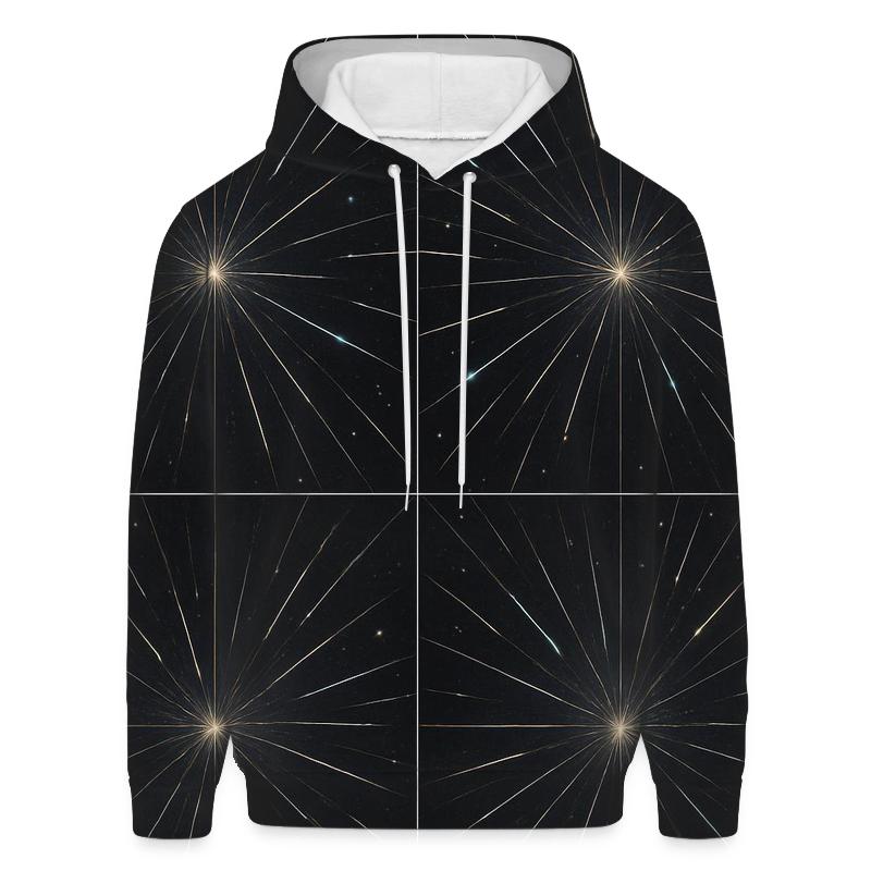 Meteor Trail Radiant Grid hoodie designs