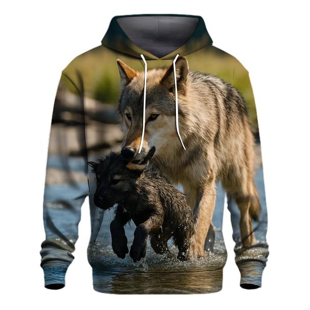 River Delta Pup Rescue premium hoodies