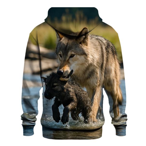 River Delta Pup Rescue premium hoodies