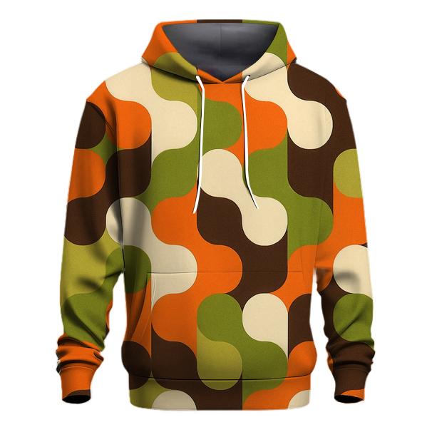 Orange Peel Tiles pullover hoodies