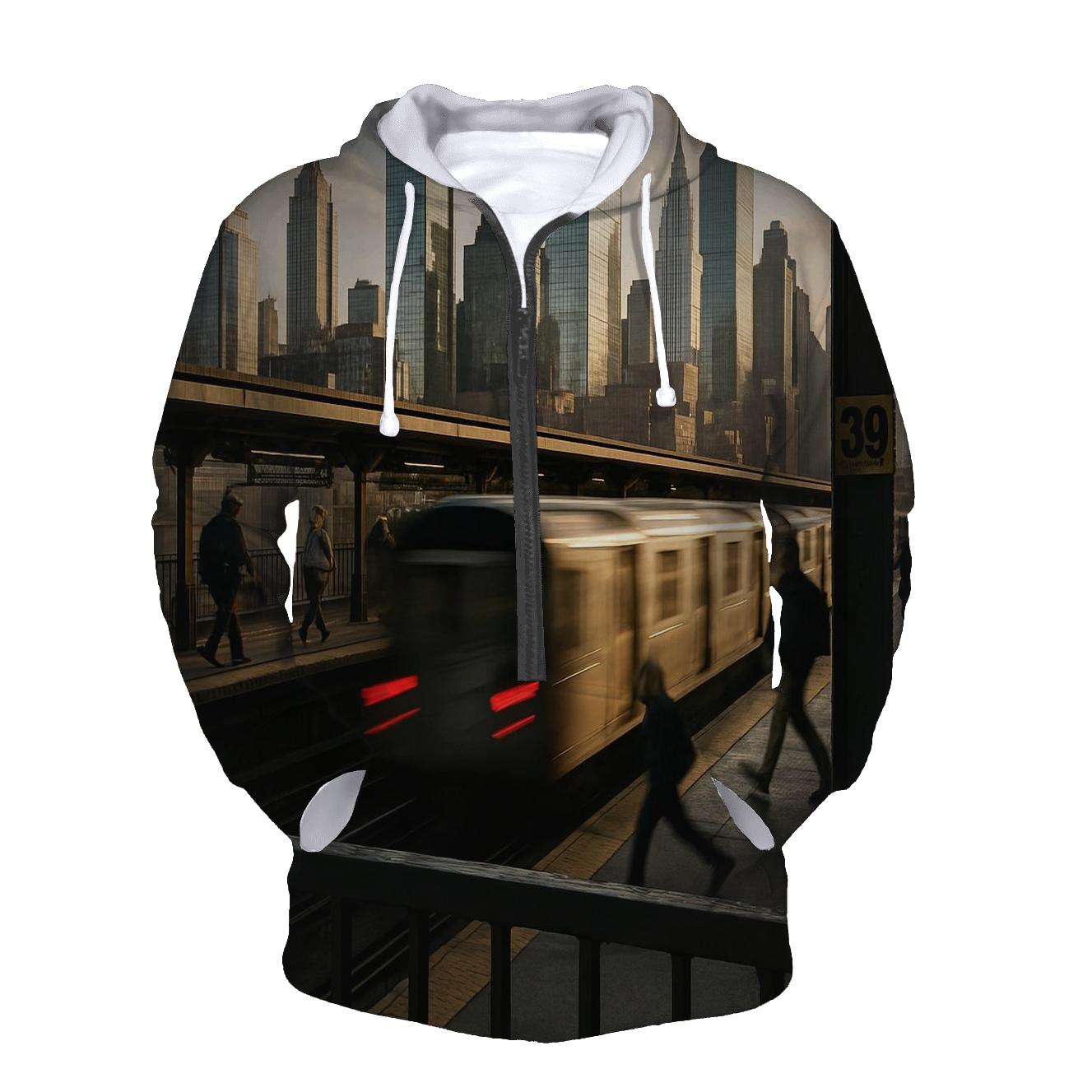 Rush Hour From Elevated Track pullover hoodies
