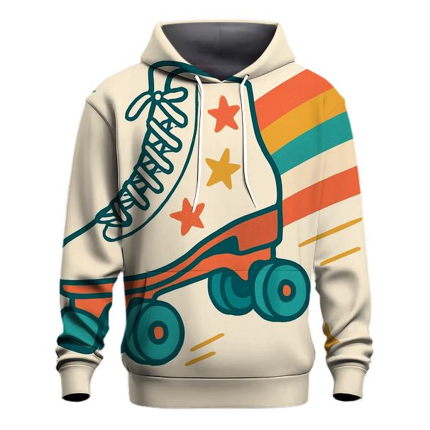 Cosmic Roller Skate graphic hoodies