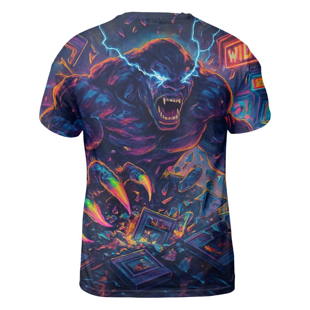 Thunderclaw Arcade Beast custom all-over print shirts