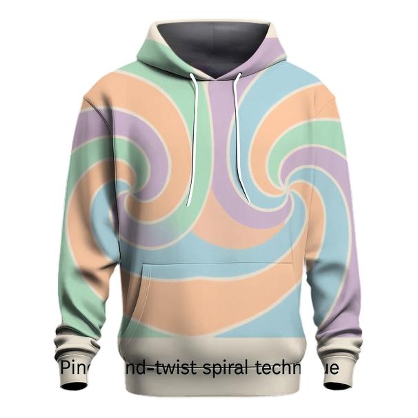 Pastel Spiral Duo hoodie trends