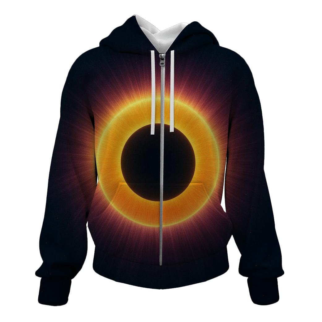 Eclipse Corona Rings heavyweight hoodies