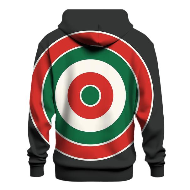 Ornament Ring Circles graphic hoodies