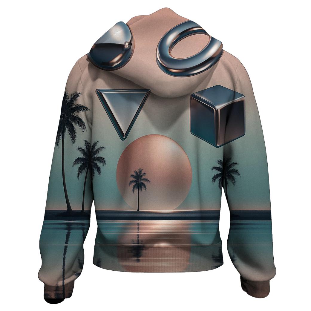 Chrome Mirage Sunset hoodies fashion