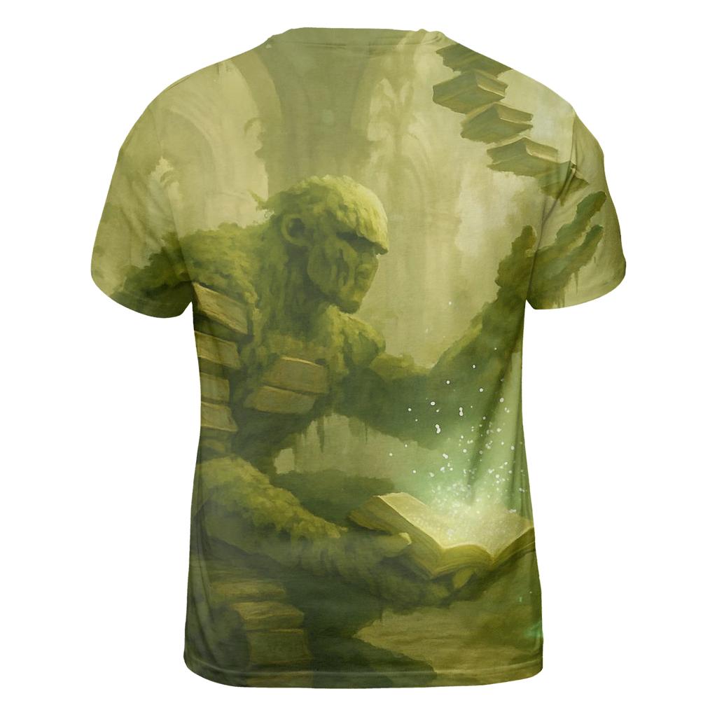 Mossbound Library Golem personalized full print shirts