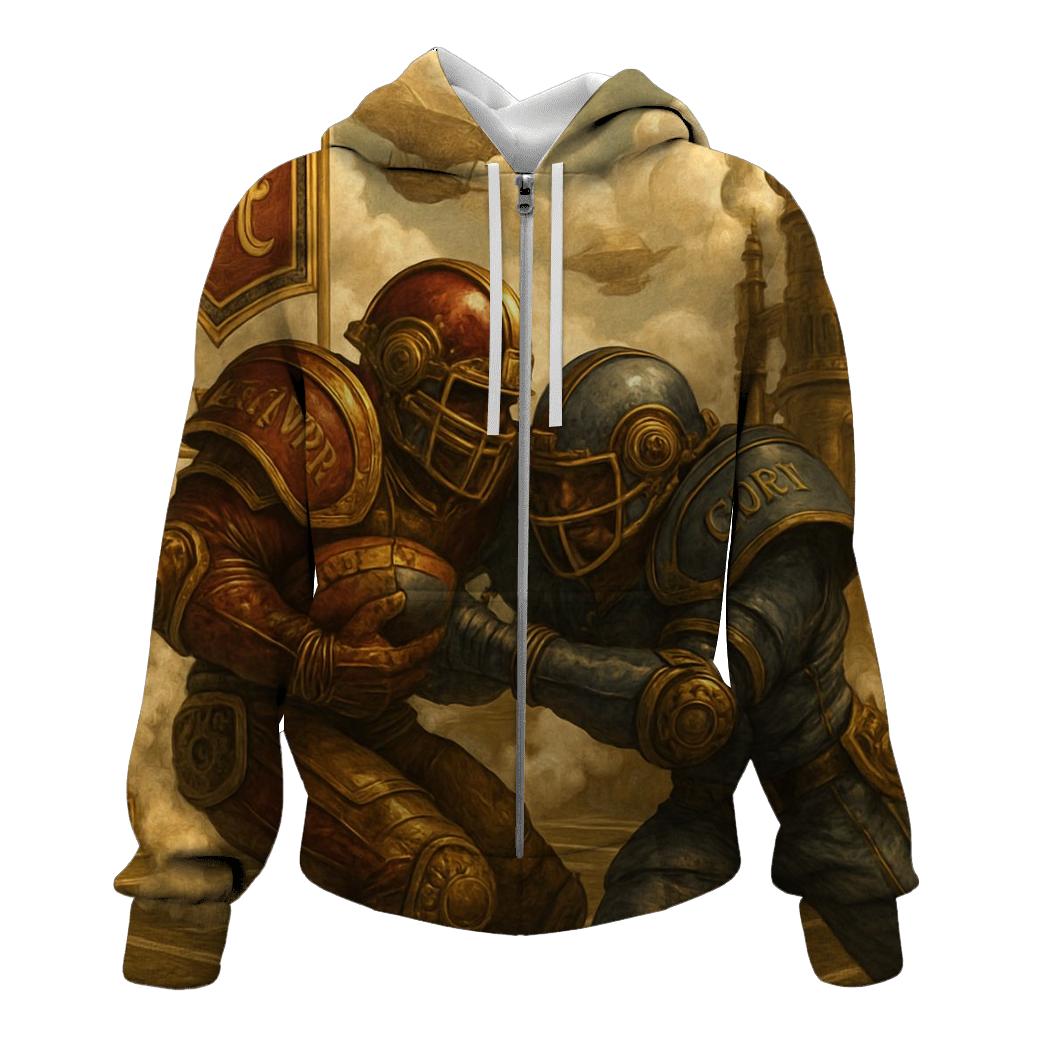 Victorian Steamfield Duel designer hoodies