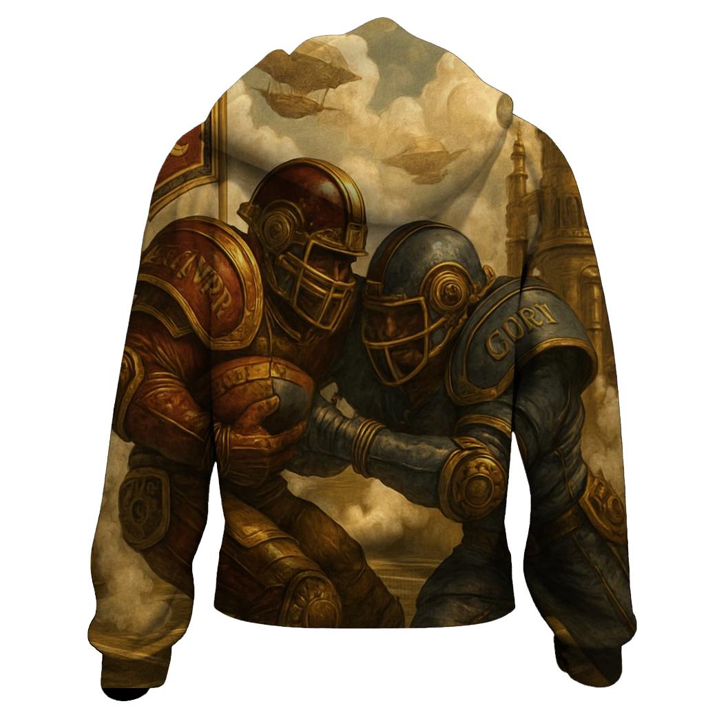 Victorian Steamfield Duel designer hoodies