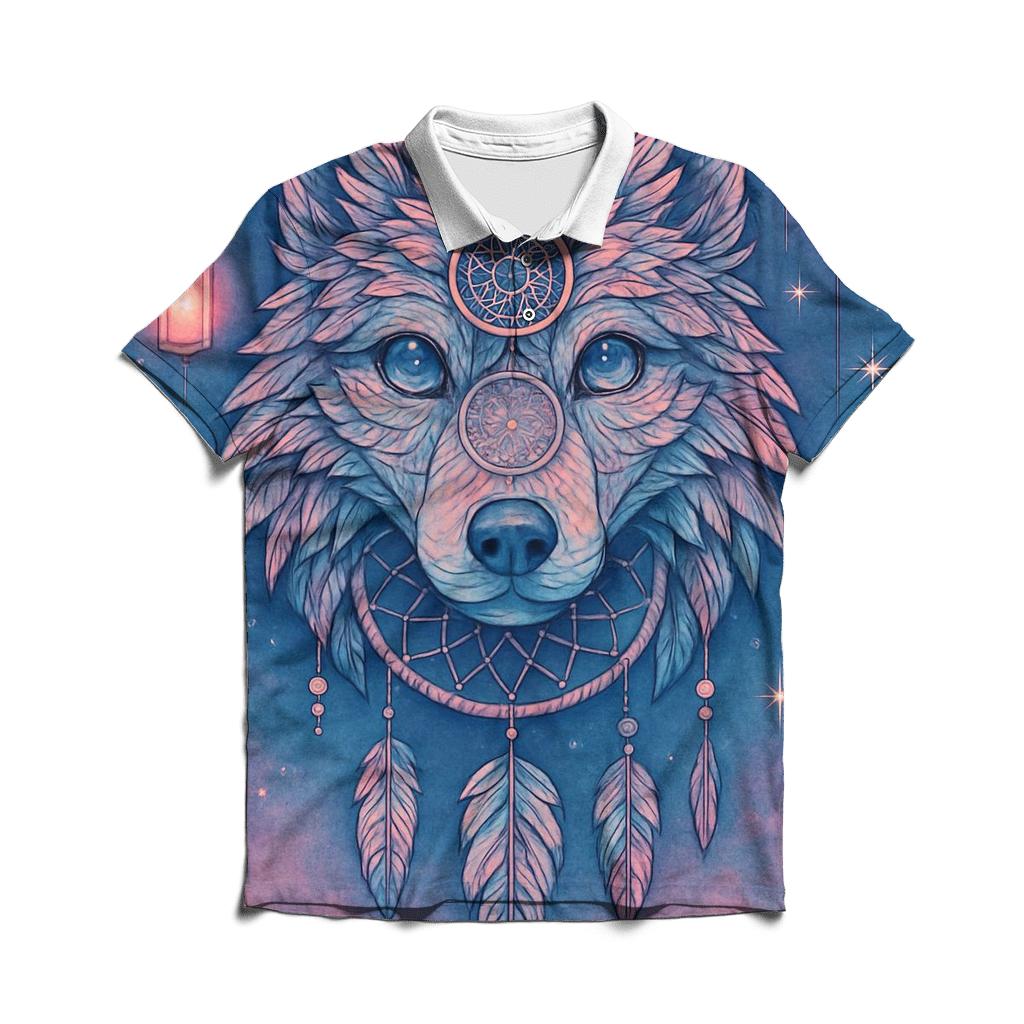 Dreamcatcher Guardian stylish collar polo tees