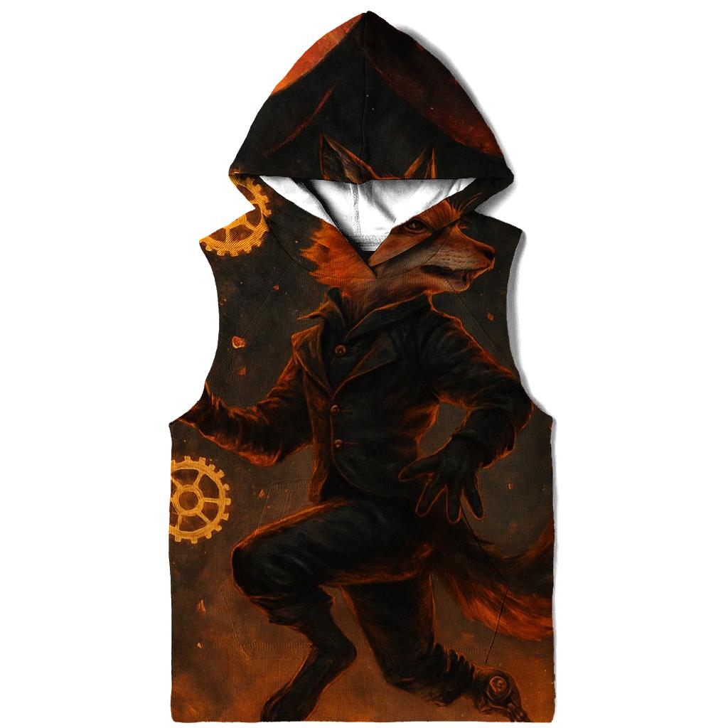 Clockwork Fox Carnival embroidered hoodies