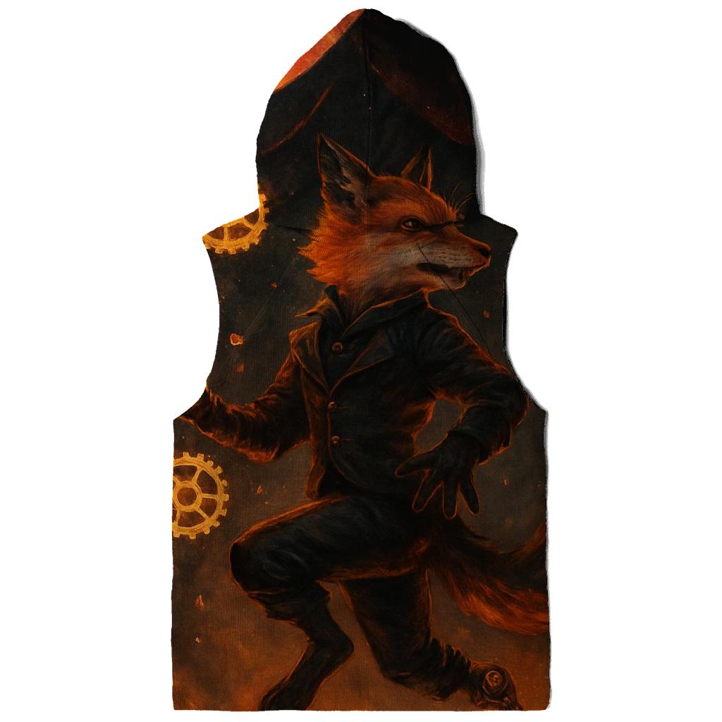 Clockwork Fox Carnival embroidered hoodies