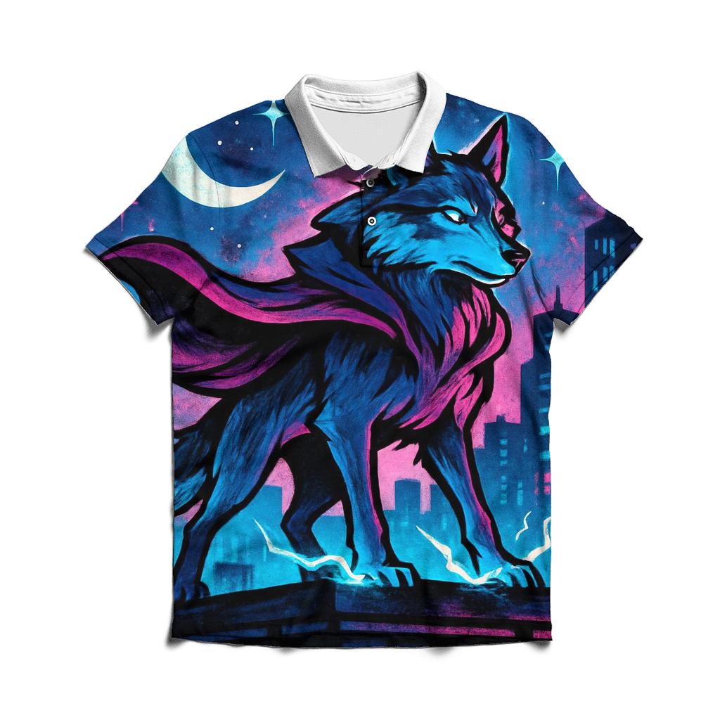 Starlit Sentinel classic pique polos