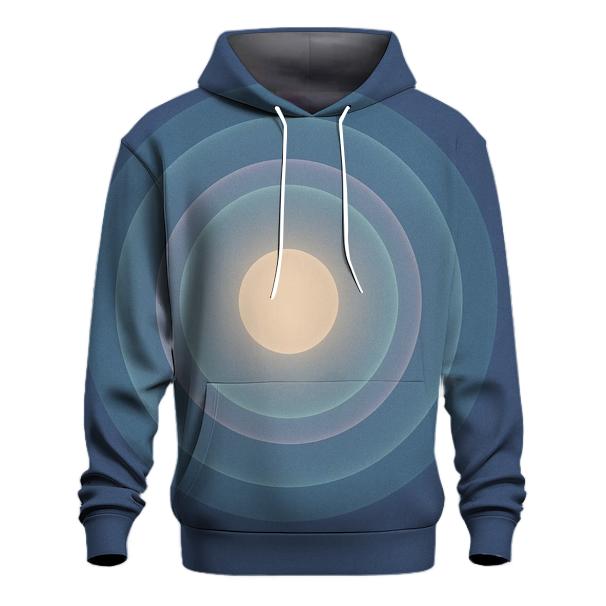 Quiet Orbit printed hoodies