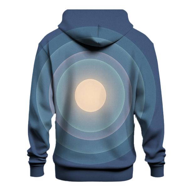 Quiet Orbit printed hoodies