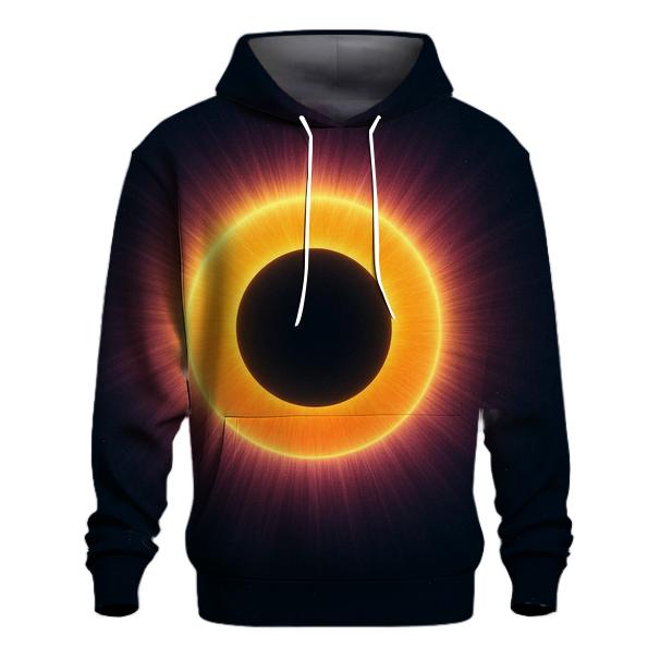 Eclipse Corona Rings graphic hoodies