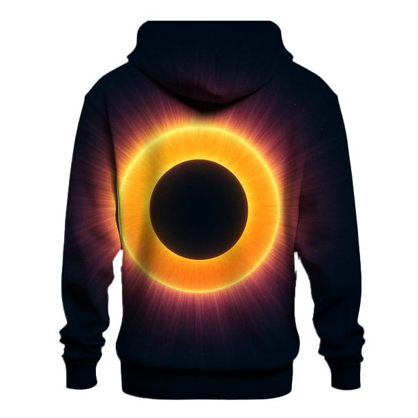 Eclipse Corona Rings graphic hoodies