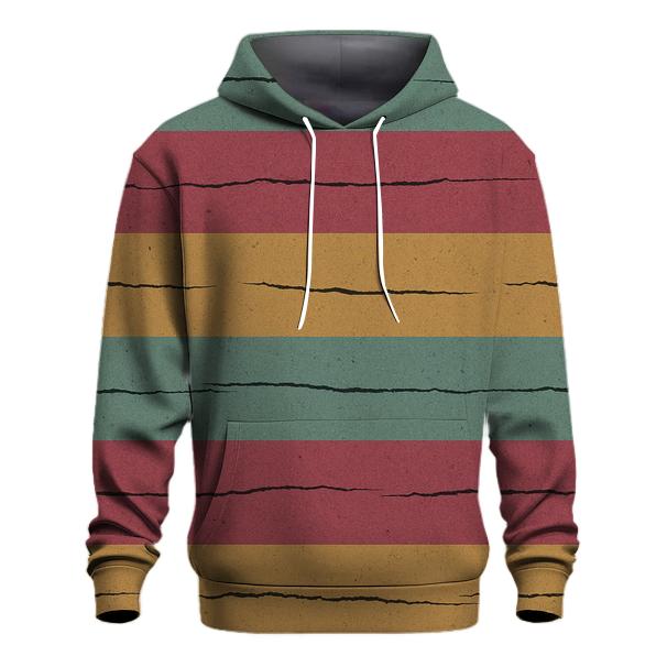 VHS Static Stripes hoodies fashion