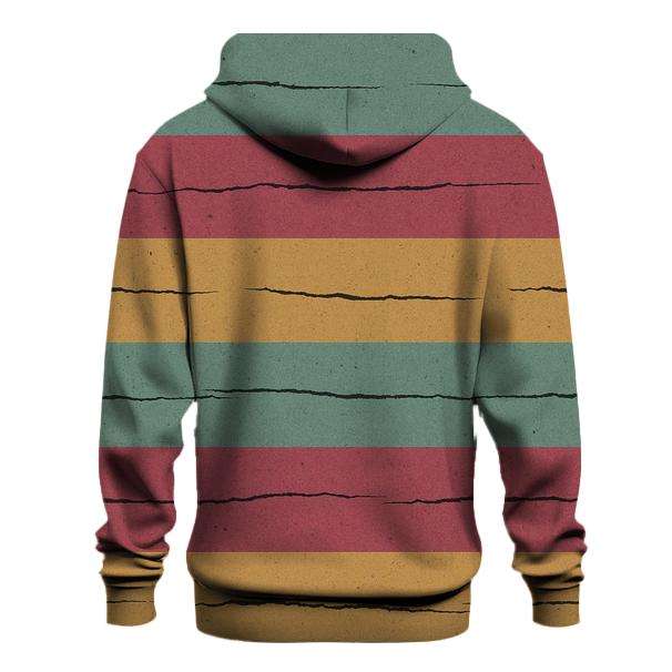 VHS Static Stripes hoodies fashion