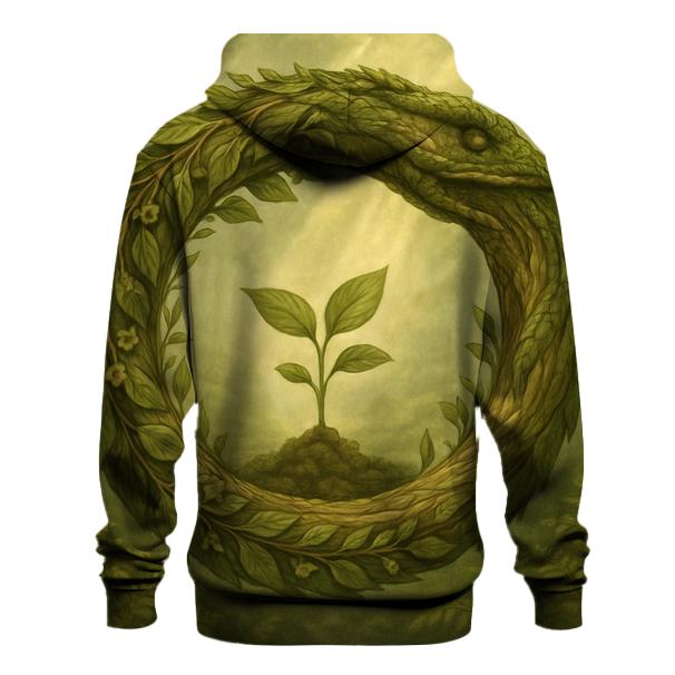 Verdant Cycle Ouroboros hoodie styles