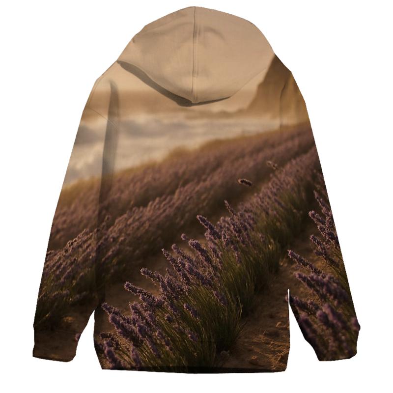 Coastal Seaside Lavender Windcape hoodies fashion