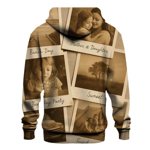 Polaroid Film Collage pullover hoodies