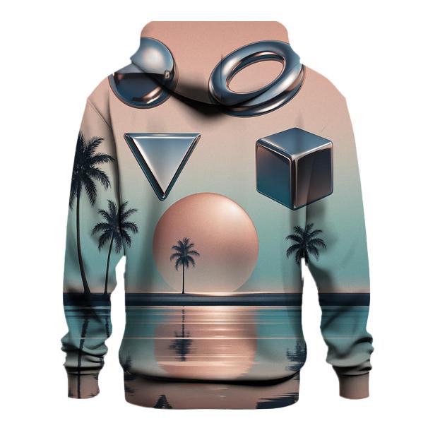 Chrome Mirage Sunset hoodie designs