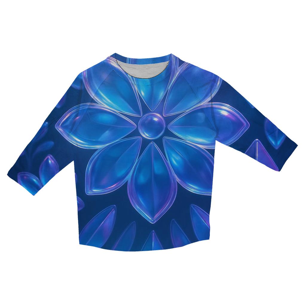 Sapphire Glass Garden custom 3/4 sleeve shirts