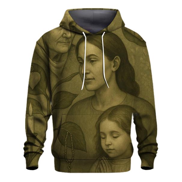 Generations Connected printed hoodies