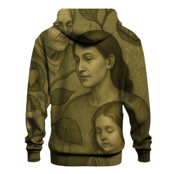 Generations Connected printed hoodies