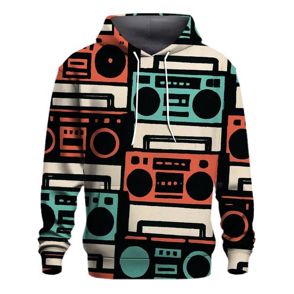 Boom Box Block Print hoodie designs