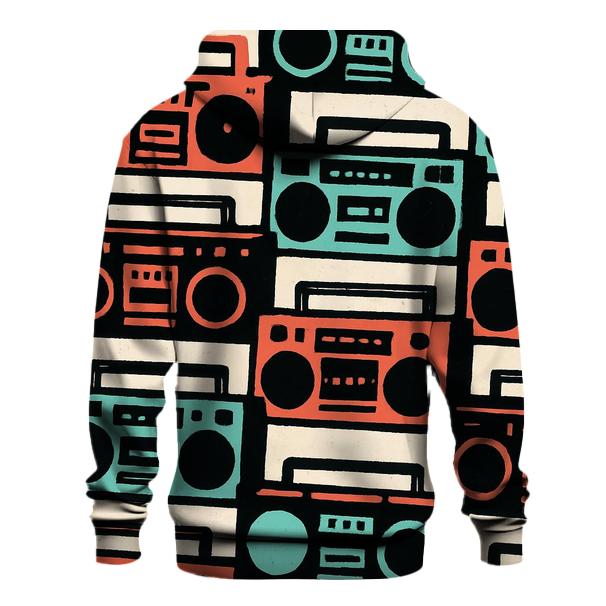 Boom Box Block Print hoodie designs
