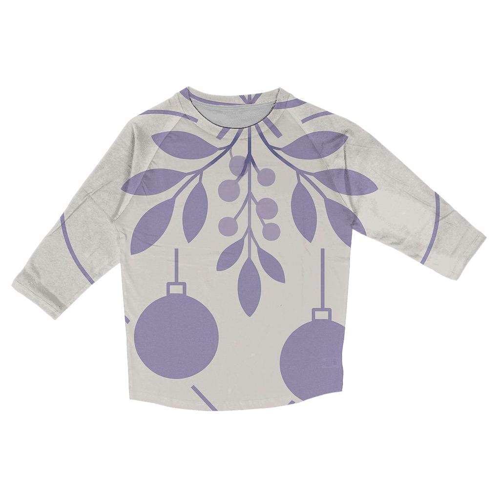 Merry Math Of Mistletoe personalized 3/4 sleeve tees