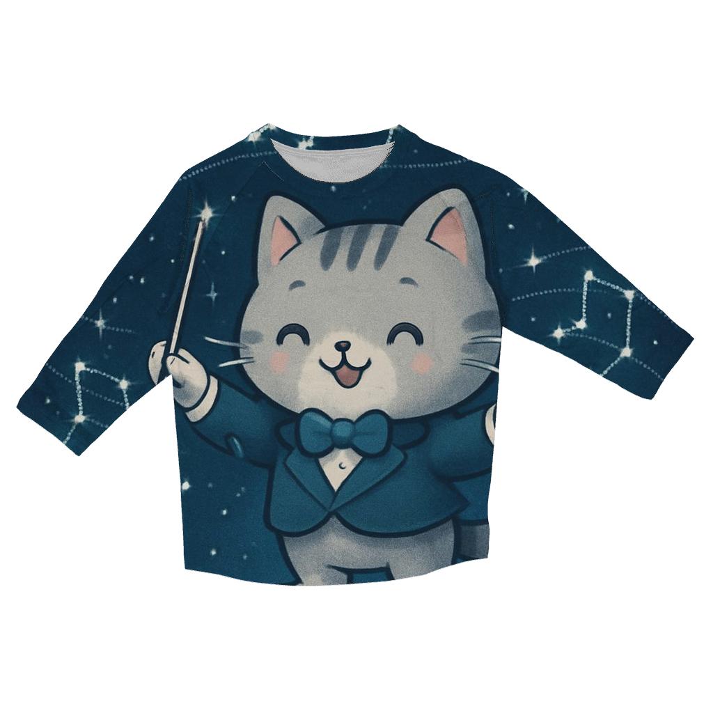 Constellation Composer designer 3/4 sleeve blouses